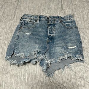 Free People Denim Shorts